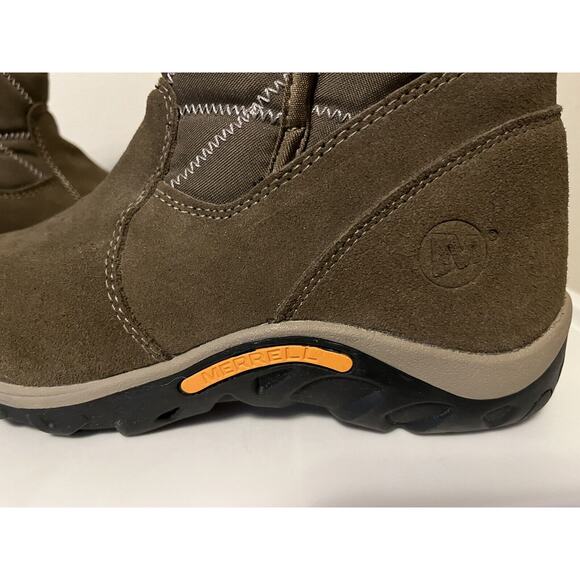 Merrell Jungle Moc Quilted Boots Opti Warm 200 Gram Insulation Kids 5 - Picture 2 of 12